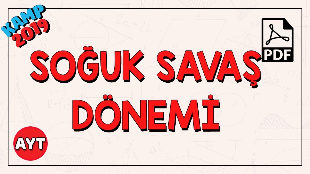 Soğuk Savaş Dönemi | AYT Tarih
