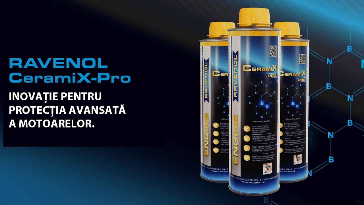 RAVENOL CeramiX-Pro - protecție de ultimă generație pentru motor!