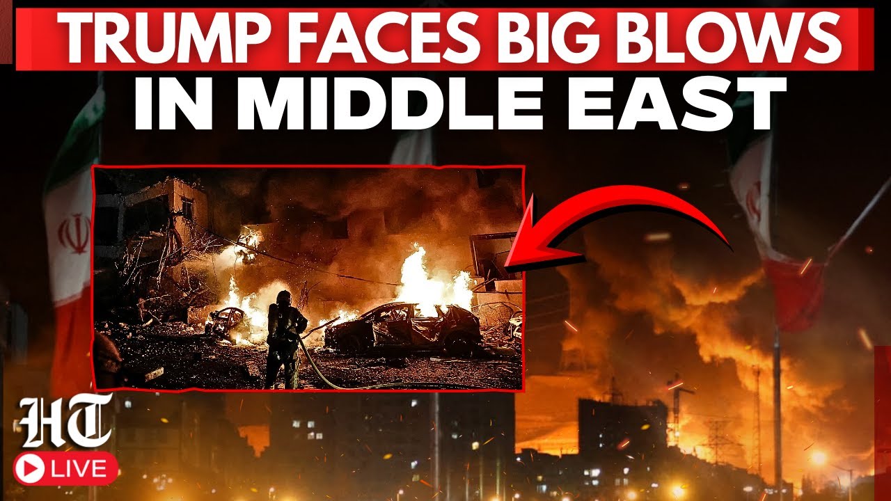 Iran War Live | Trump Faces Big Blows in Middle East As Iran Ramps Up Drone, Missile Strikes