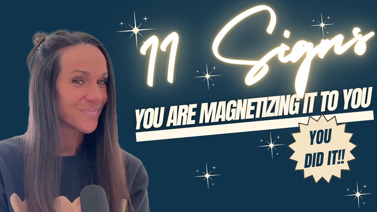 11 Signs Your Manifestation Is Being Magnetized To You Right Now #manifestation #lawofattraction