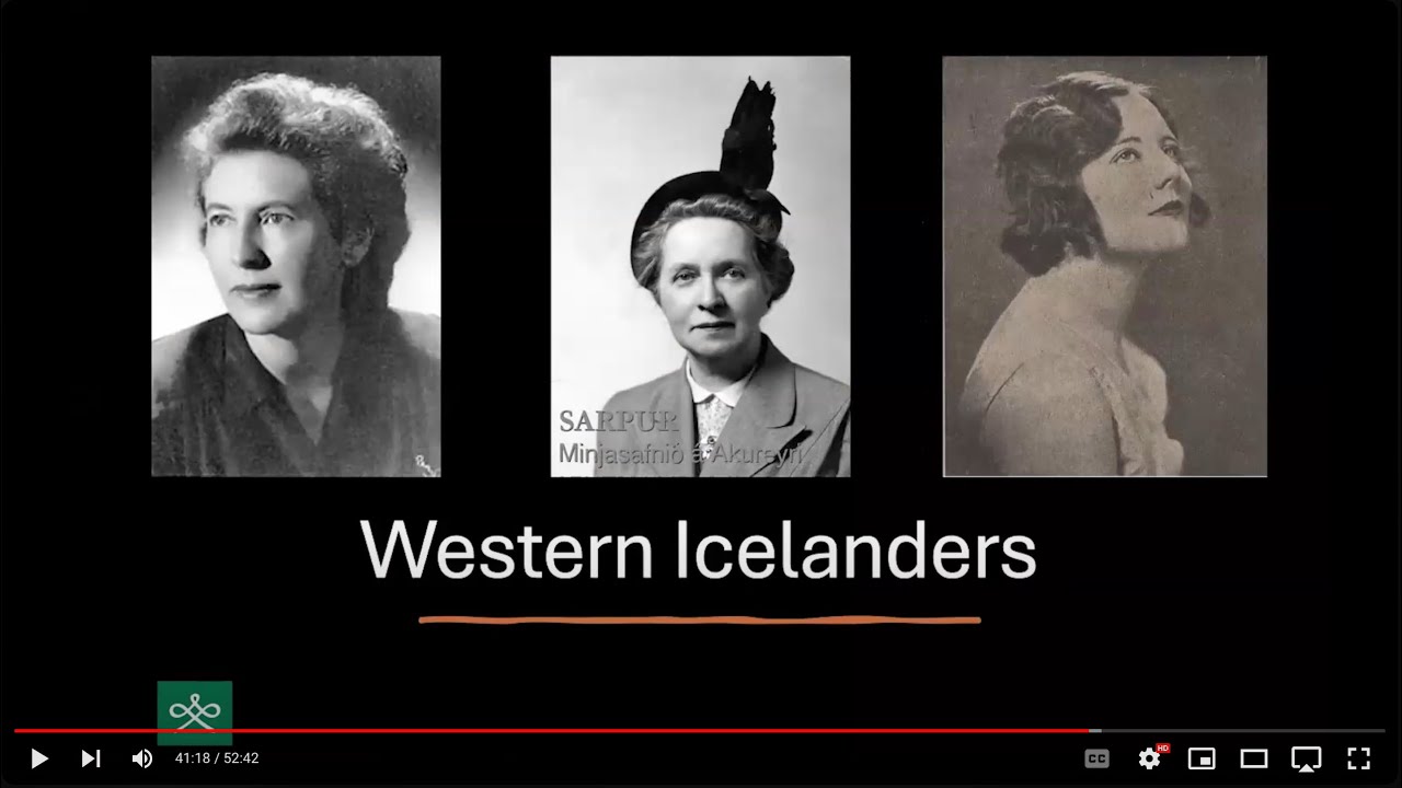 Vikings in North America and North Americans in Iceland - INLUS Webinar
