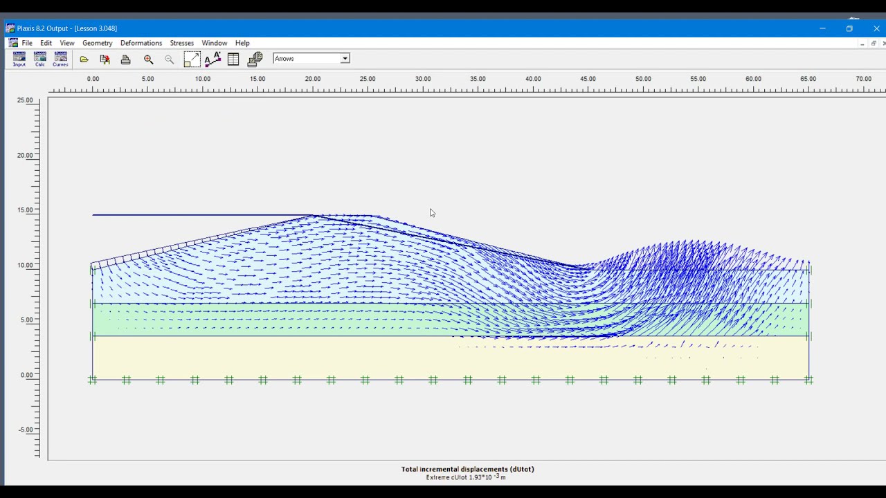 Plaxis 2D 8.2 - Lesson 3: Undrained River Embankment