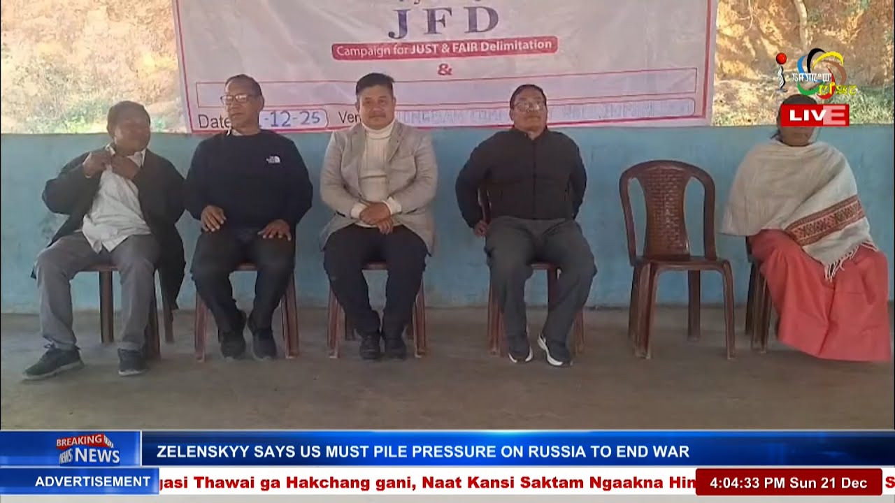 NO CENSUS IN MANIPUR BEFORE NRC IMPLEMENTATION, JFD WARNS CENTRE | 21 DEC 2025