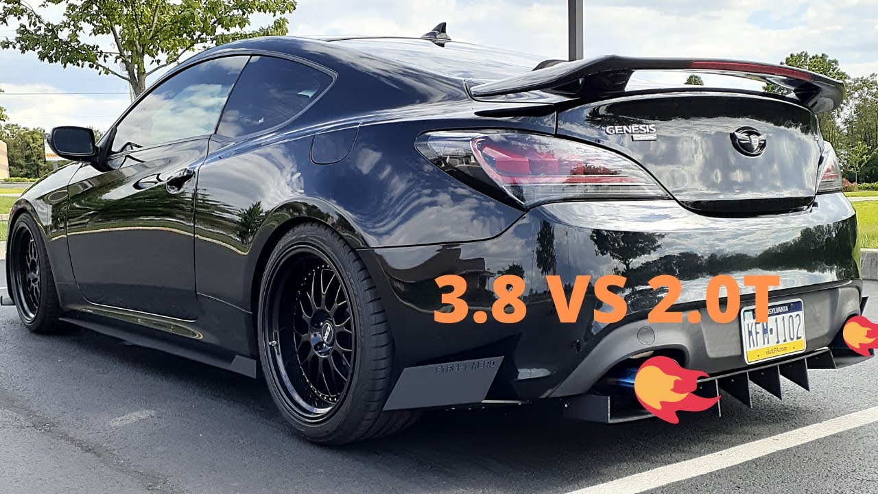 Genesis coupe 3.8 vs 2.0T why I got the