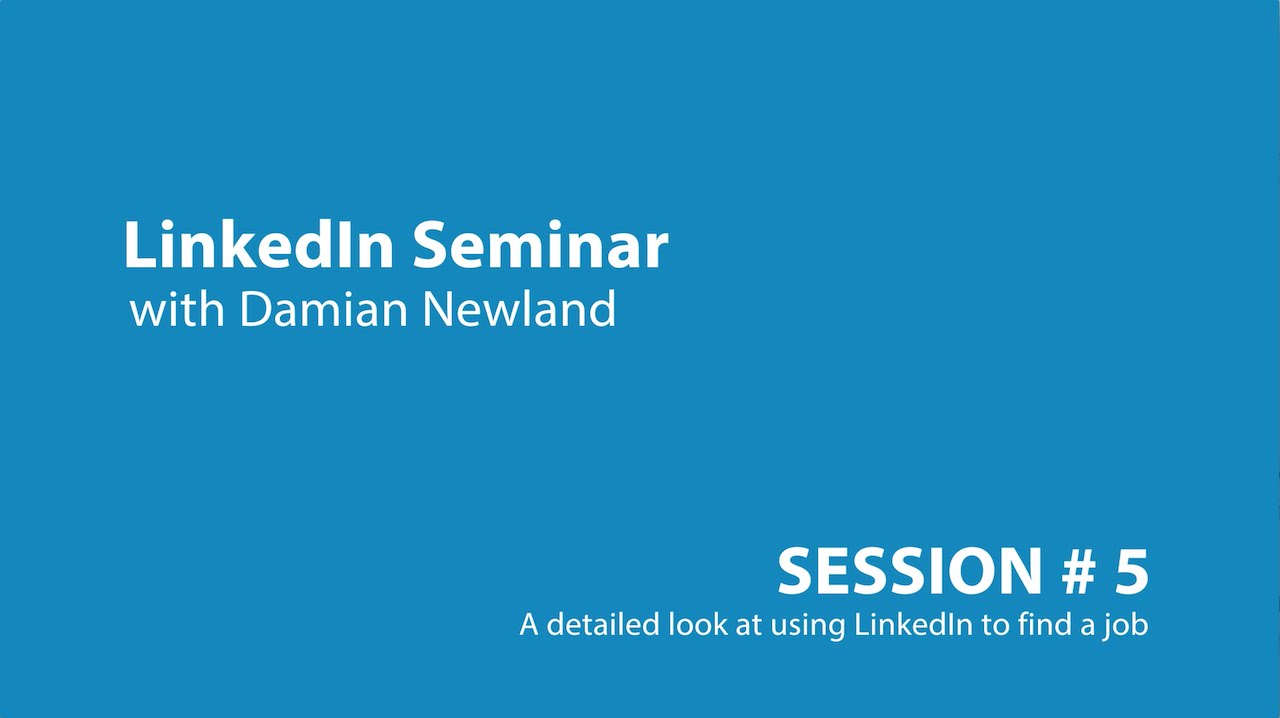 LinkedIn tutorial: Using LinkedIn to find a job