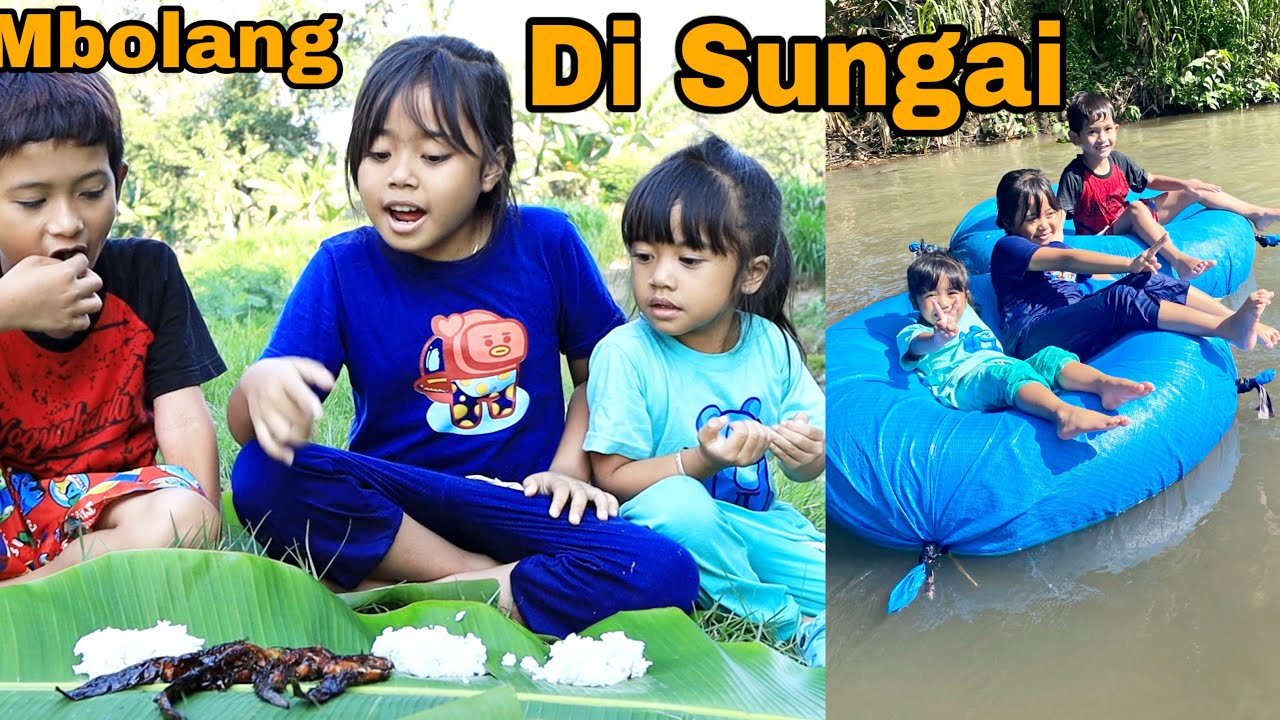 drama anak ! setelah susah payah akirnya dapat ikan
