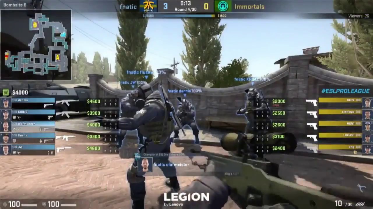 fnatic vs Immortals - proleague