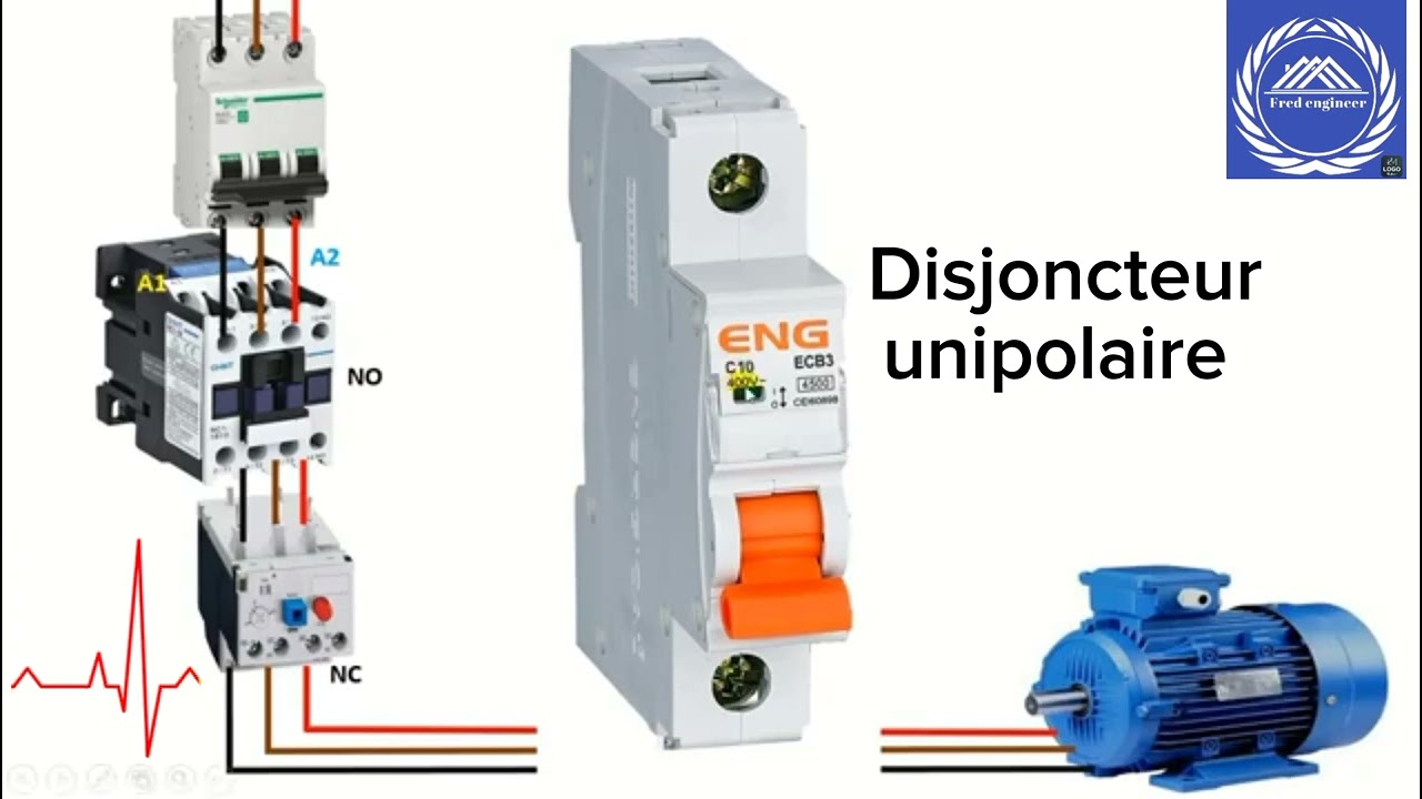 Circuit de commande et de Puissance d'un moteur &eacute;lectrique _#circuit