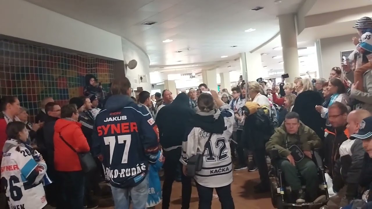 fans bíli tygři liberec  pochod