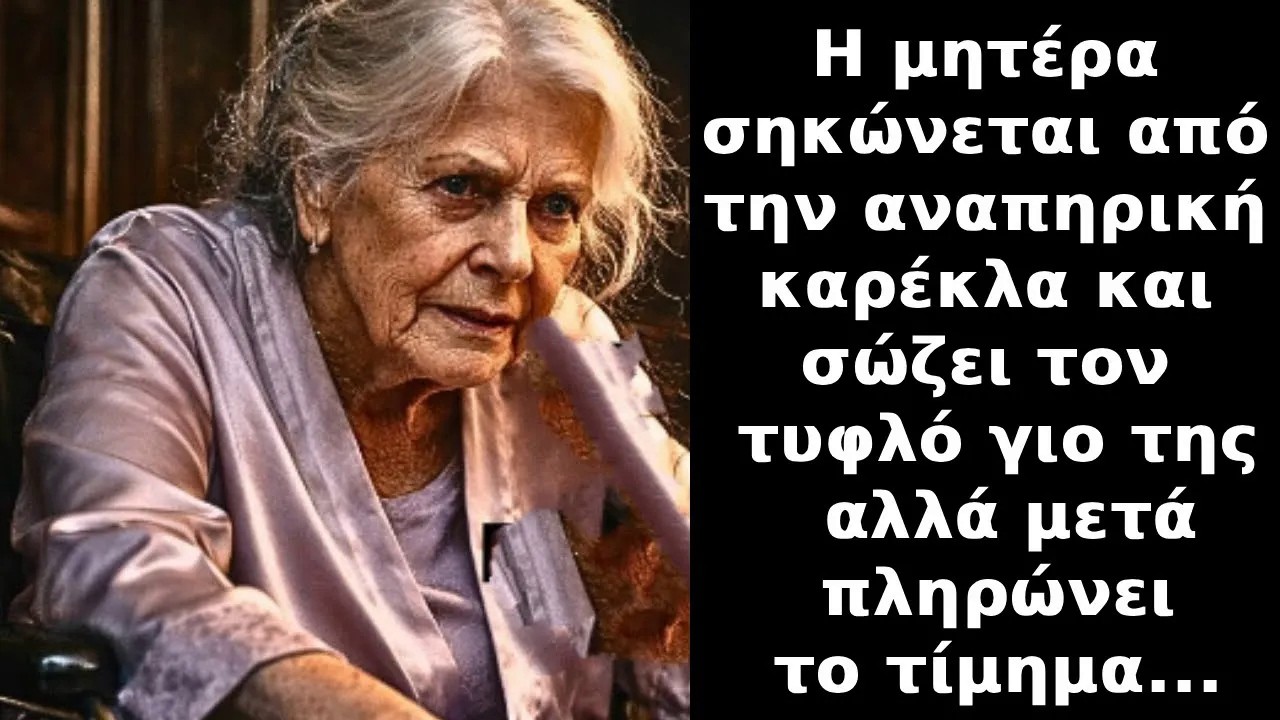 ΣΟΚ στο αρχοντικό! Η μητέρα σηκώνεται από την αναπηρική καρέκλα για να σώσει τον τυφλό γιο της