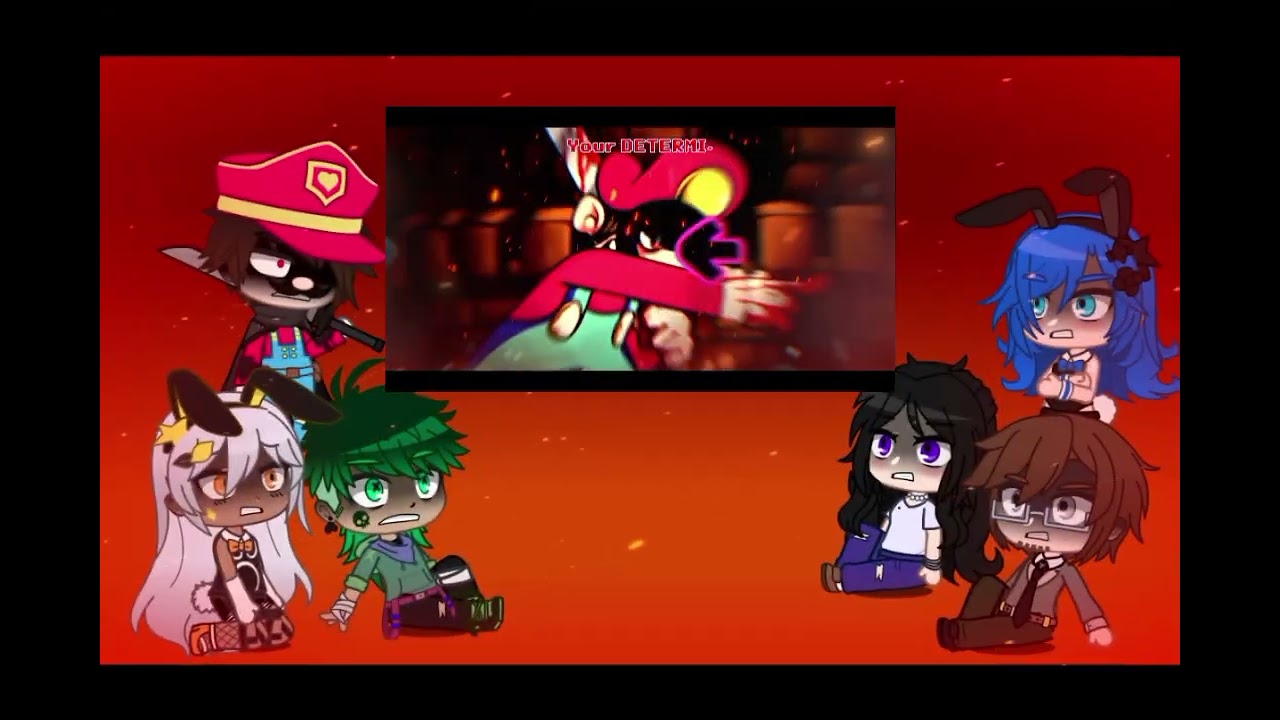 Some Fandom and OC'S react to No Hope (retake)