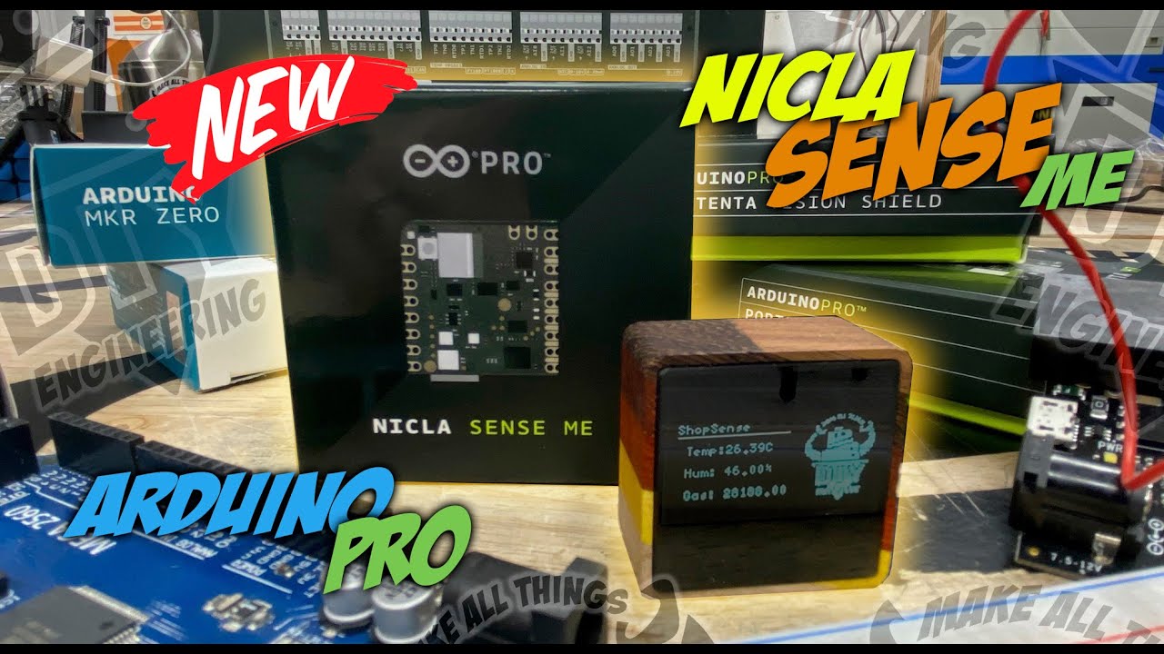 Практическое руководство по работе с Arduino Pro Nicla Sense ME!