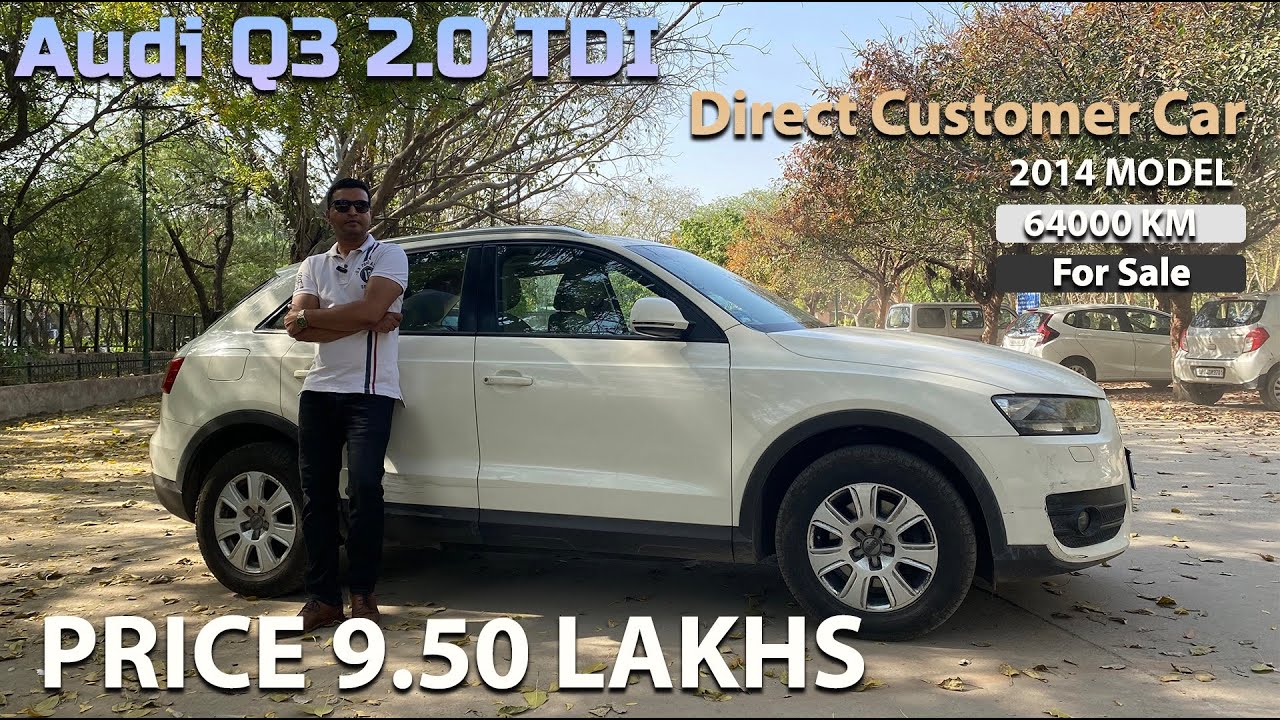 Audi Q3 2.0 TDI // Model - 2014 // Price - 9.50 Lakhs // Moto Finder