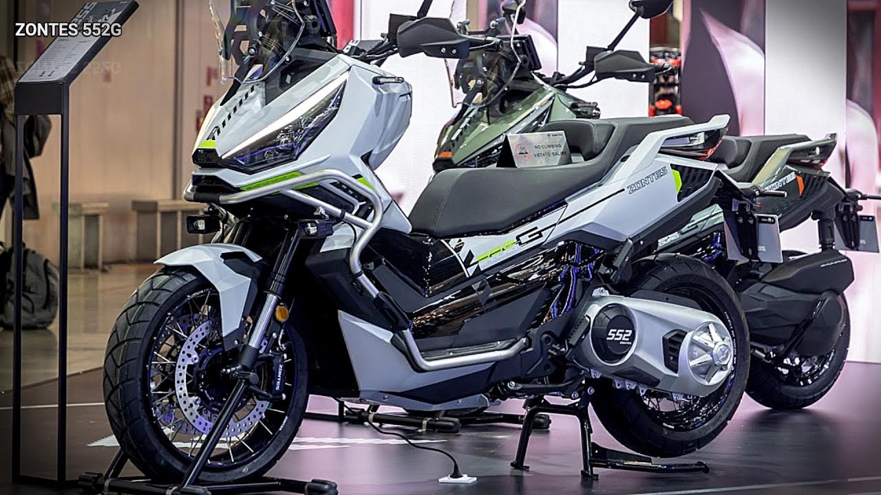 Скутер ZONTES 552cc ADV 2026 года — обзор и обзор