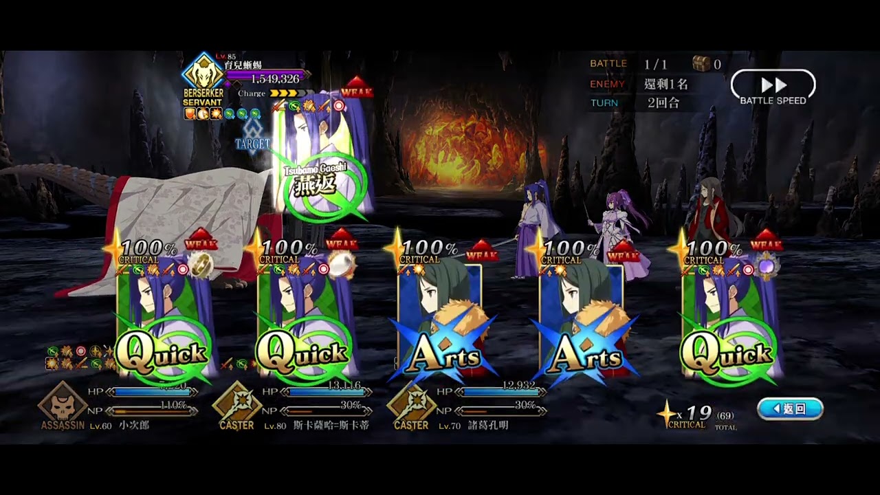 FGO 火焰救子雉雞 寒夜護子暴龍 倍卡小次郎3T