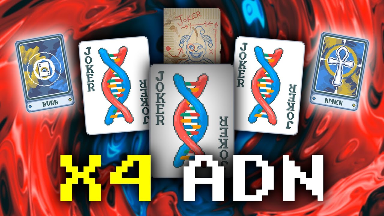Combo Cuádruple de ADN Joker | Balatro