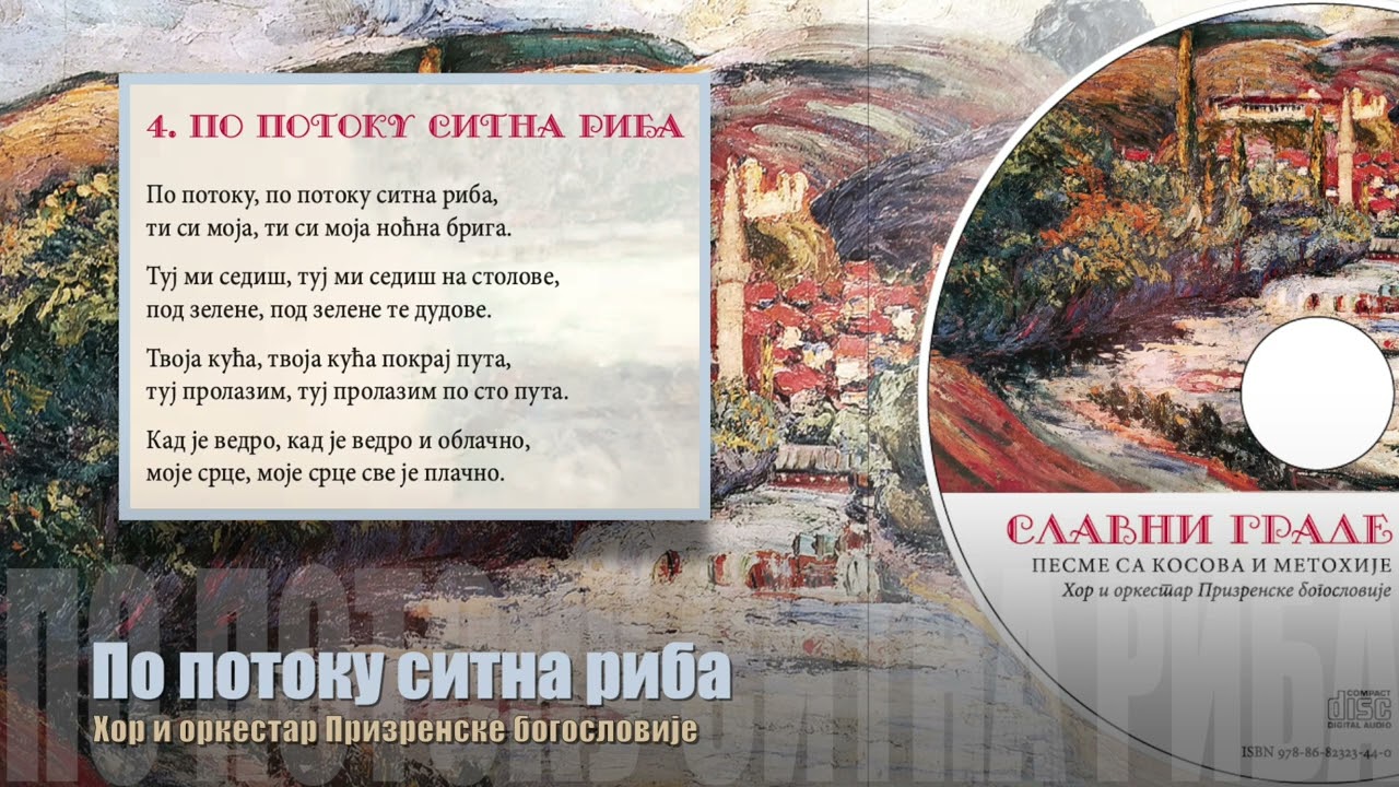 По потоку ситна риба - Хор и оркестар Призренске богословије