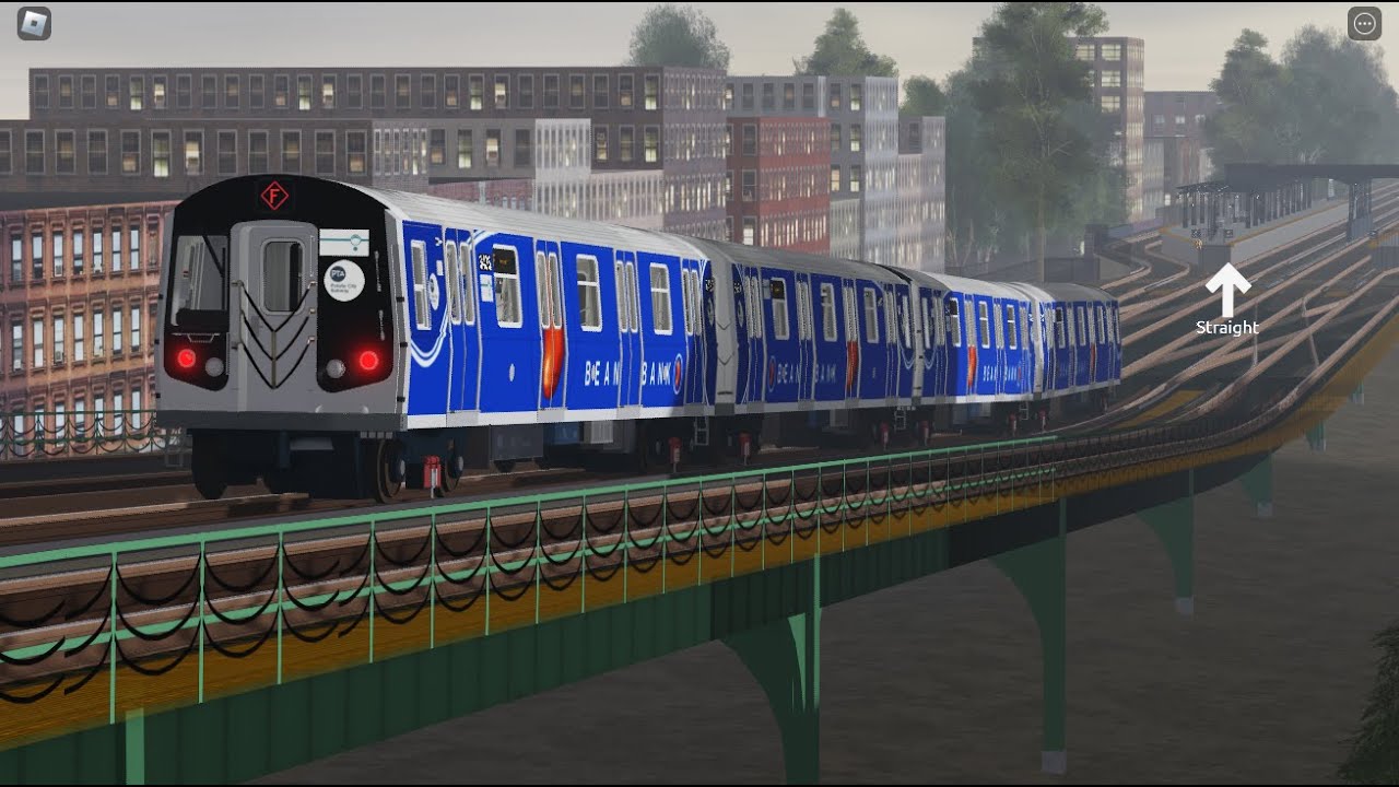 Roblox PTA Callaghan Lines R160A F Train To Calgary Street Via Callaghan Express