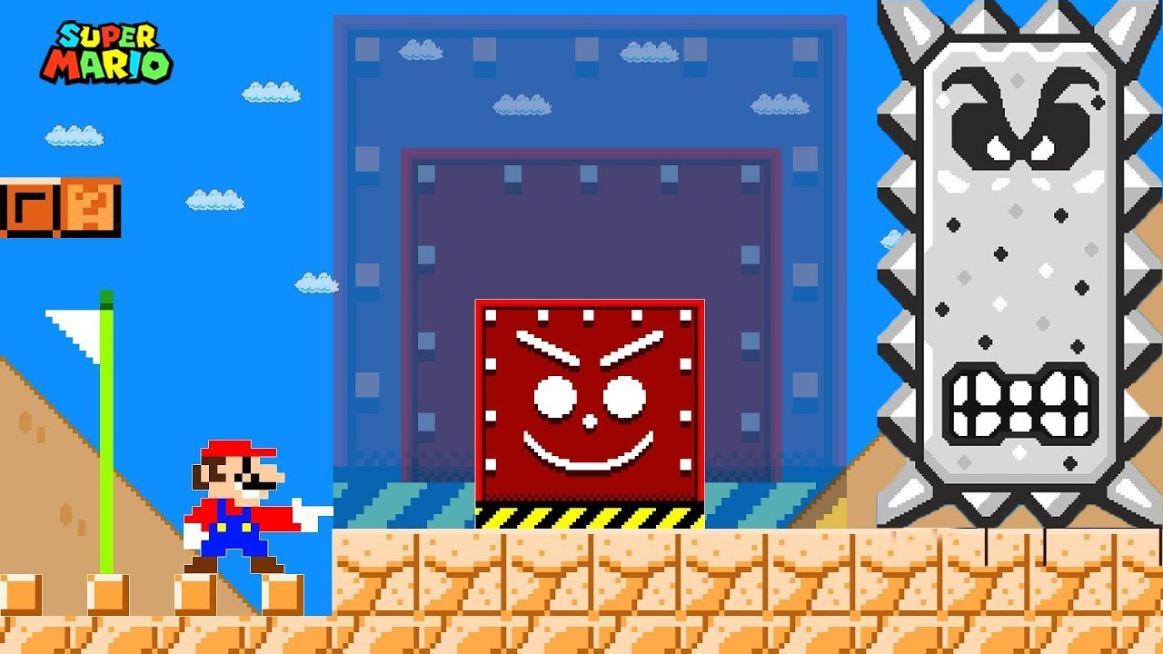 Level UP: Mario's Tox Boxes Escape