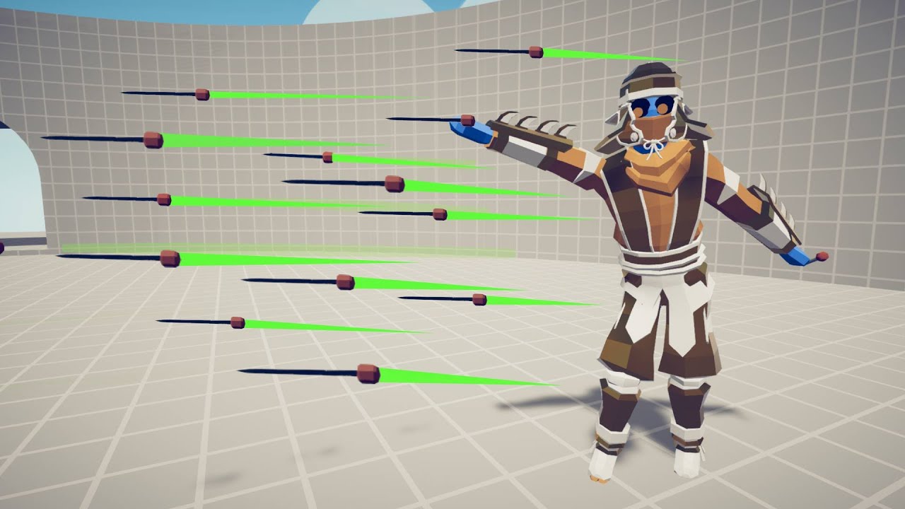 BLOWDART SENSEI VS EVERY UNIT | Totally Accurate Battle Simulator TABS