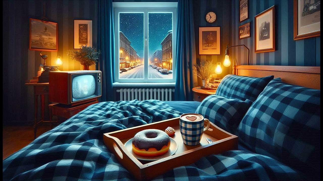 Light of Winter Evenings ❄️ Vintage Lo-fi for Warmth and Reflection ❄️