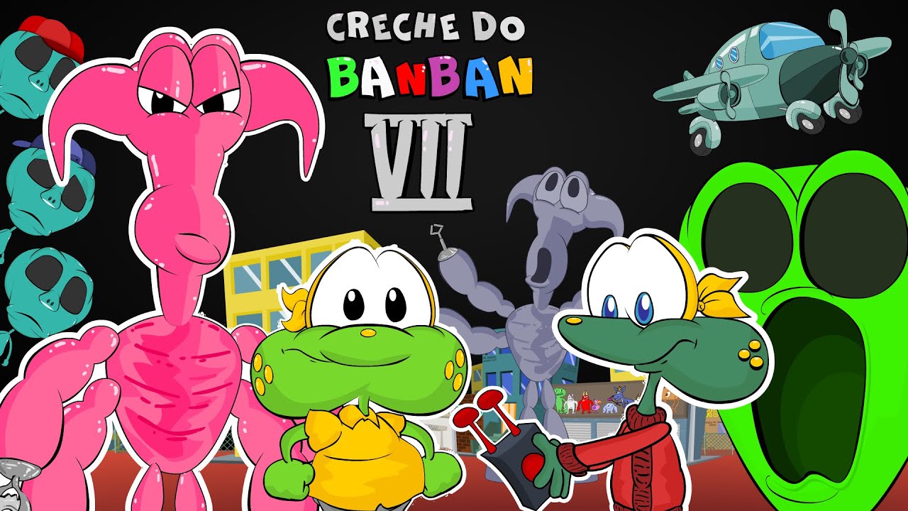 Garten of Banban 7 - Sapo Brothers e Doutor Syringeon em busca do Jumbo Josh contra Mr. Dadadoo