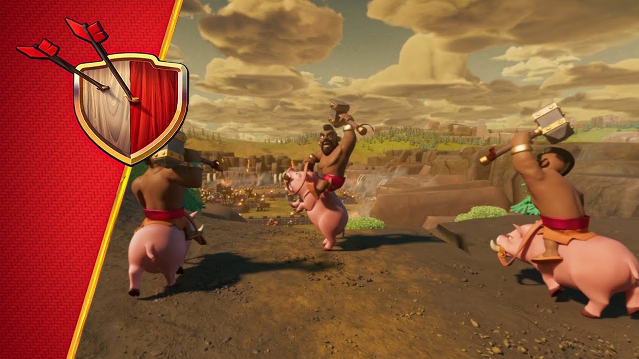 Clash of Clans: Hog Rider 360&deg;