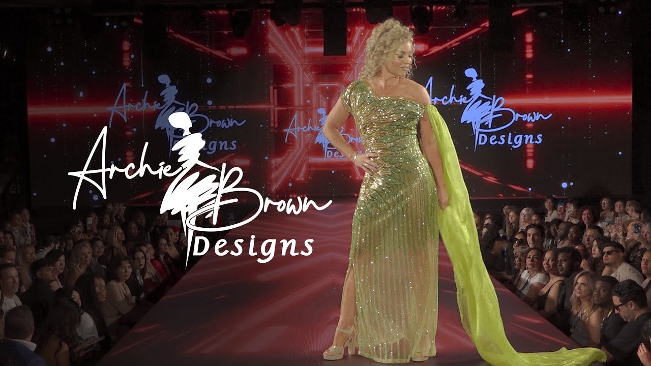 NYFW September 2024 - ARCHIE BROWN DESIGNS x Runway 7 Fashion #nyfw   #runway7fashion  #designer