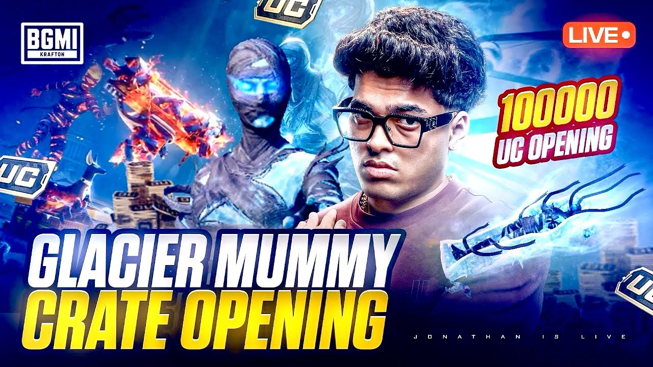 100,000 UC GLACIER MUMMY SET OPENING | JONATHAN GAMING @JONATHANGAMINGYT