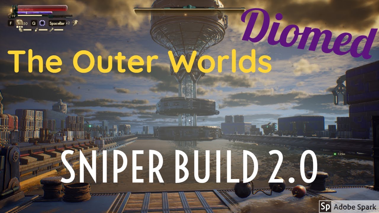 The Outer Worlds Lonewolf Sniper Build 2 0 для Supernova