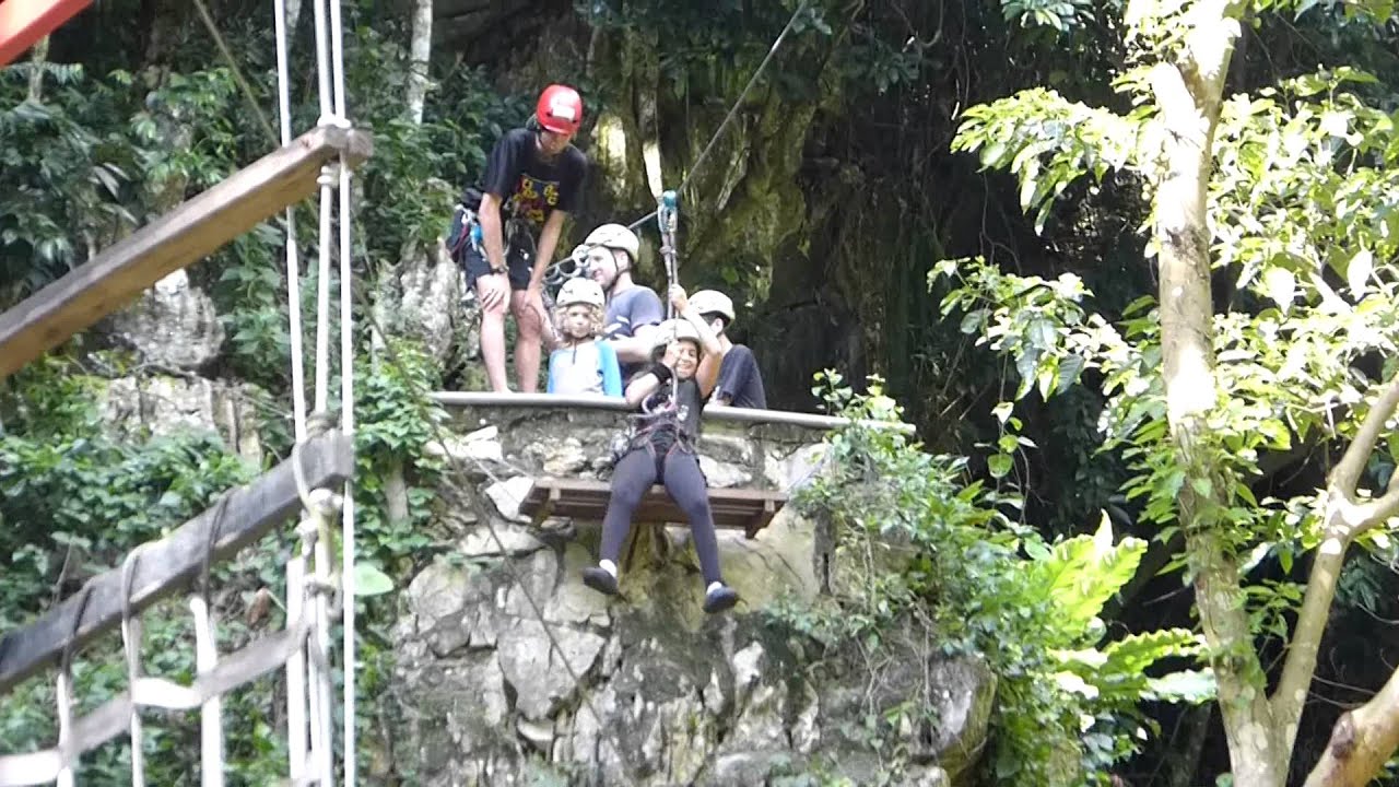 Nomad Adventures Zip Line for  Kids- Malaysia, Fun Activities for Families, World Travel Family
