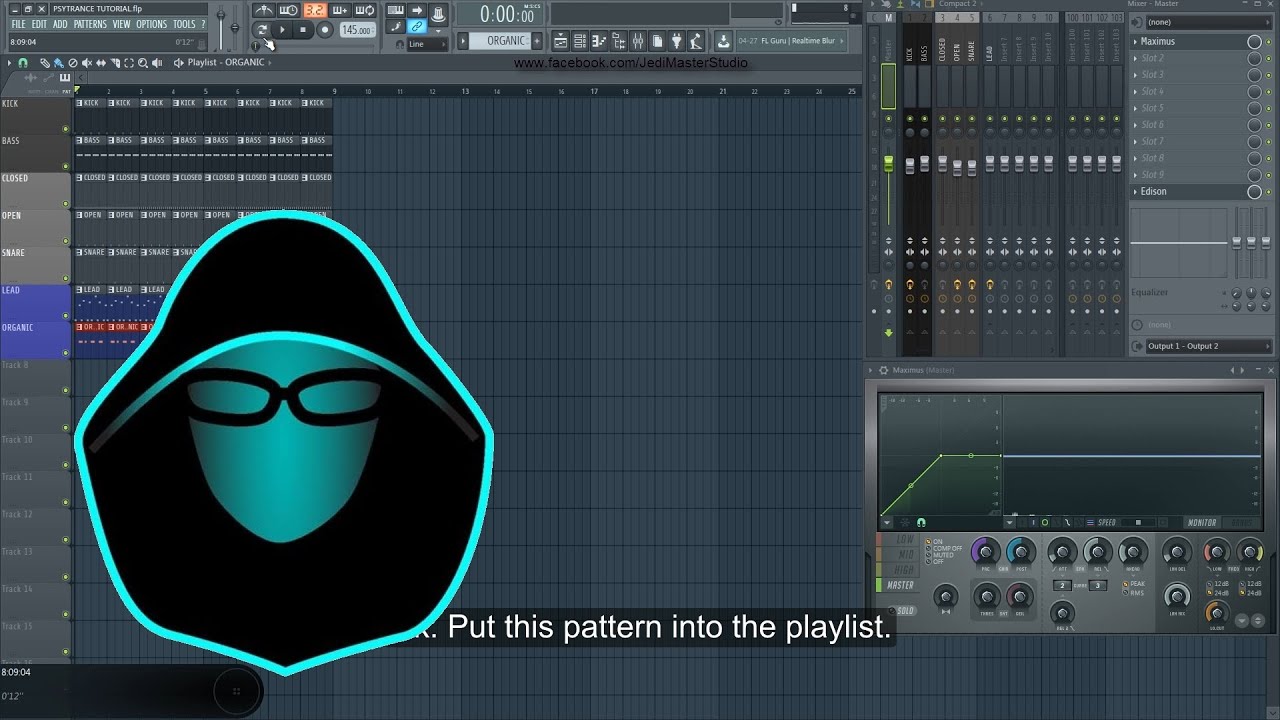 FL Studio TUTORIAL PL - ORGANIC PSYTRANCE LEAD