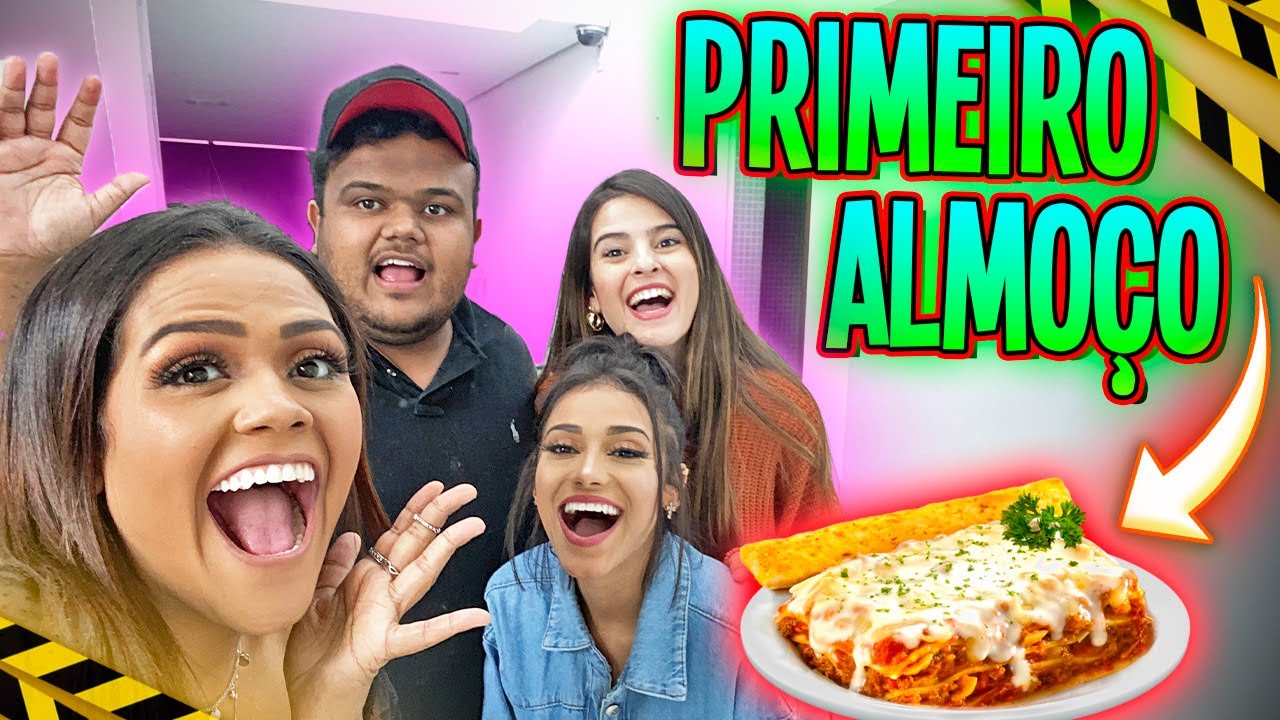 PRIMEIRO ALMOÇO DA NOVA MANSÃO LOURES !!!