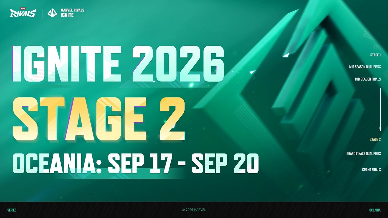 Marvel Rivals Ignite Stage 2 PAC-OCE [JFT vs GEN] Group Stage Day 2