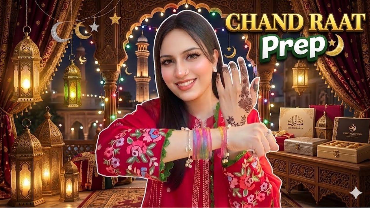 Pre Chand Raat Vlog ✨ | Mehendi, Bangles Shopping & Eid Prep
