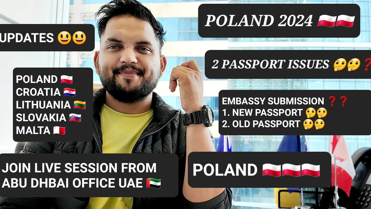 🙋‍♂️2024 POLAND 🇵🇱🇵🇱 2 PASSPORT 🛂 CONFUSED 🤔🤔 DON'T WORRY