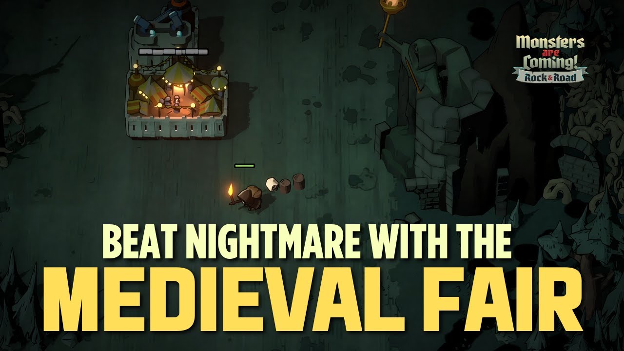 Medieval Fair, golden pistol tips & nightmare run - Monsters are Coming! Rock & Road