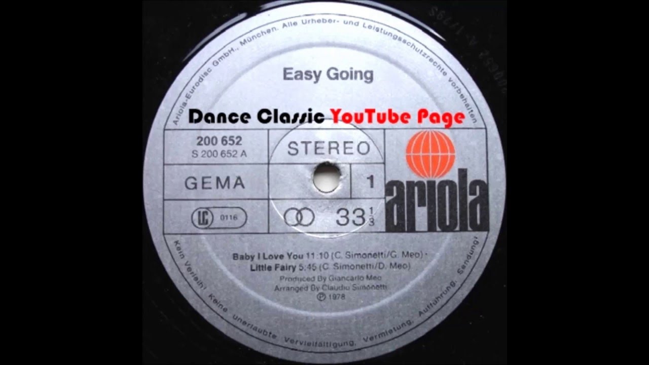 Easy Going - Baby I Love You. (Extended)