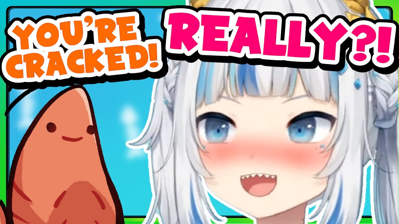 Gura gets really happy when Chat compliments her