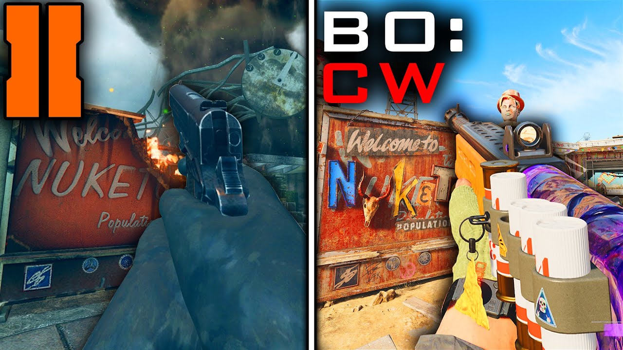 Playing EVERY Version Of Nuketown Zombies