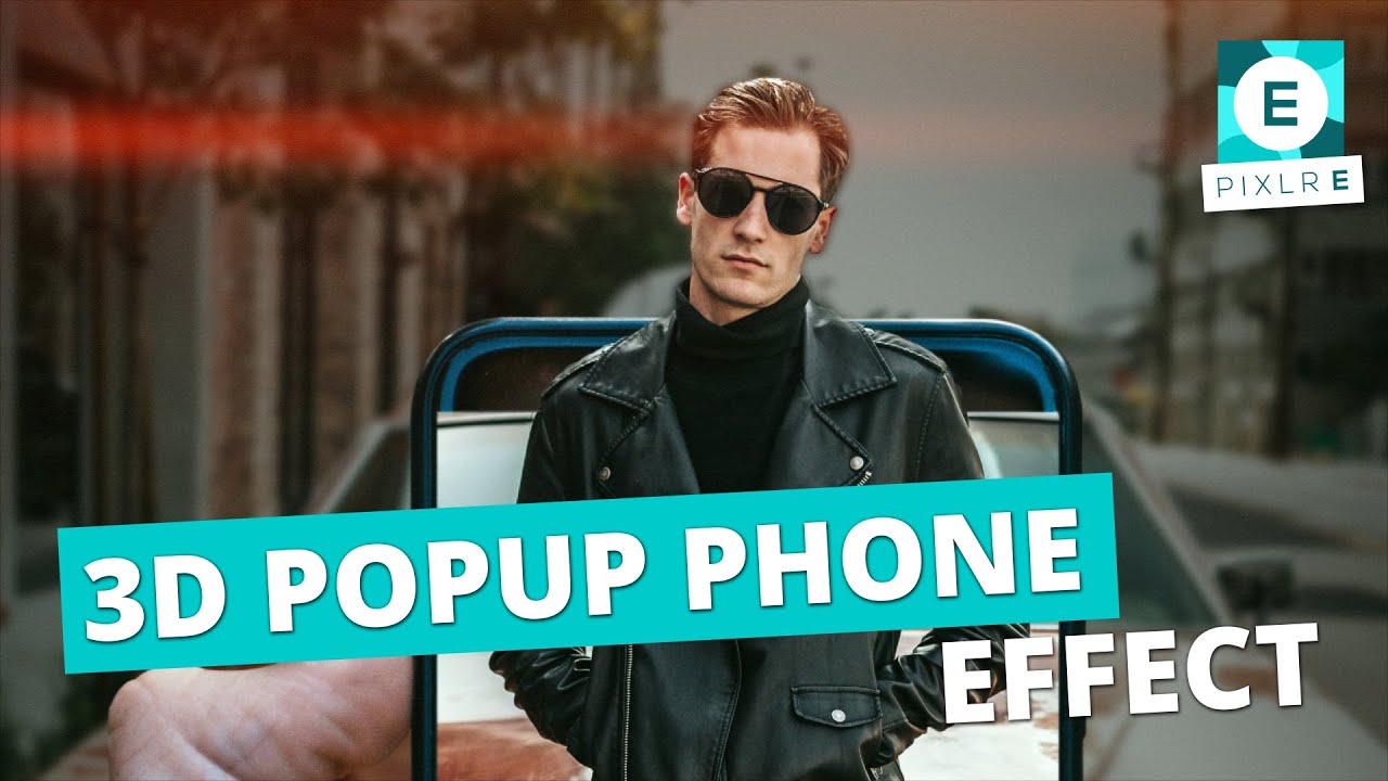 Create A 3D Pop Out Effect in Pixlr E