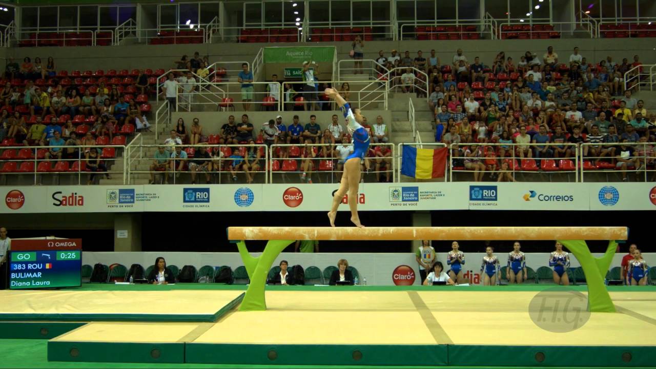 BULIMAR Diana Laura (ROU) - 2016 Olympic Test Event, Rio (BRA) - Qualifications Balance Beam