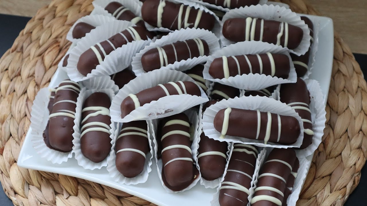 Cigares aux cacahuètes sans cuisson recette en 5 MINUTES !