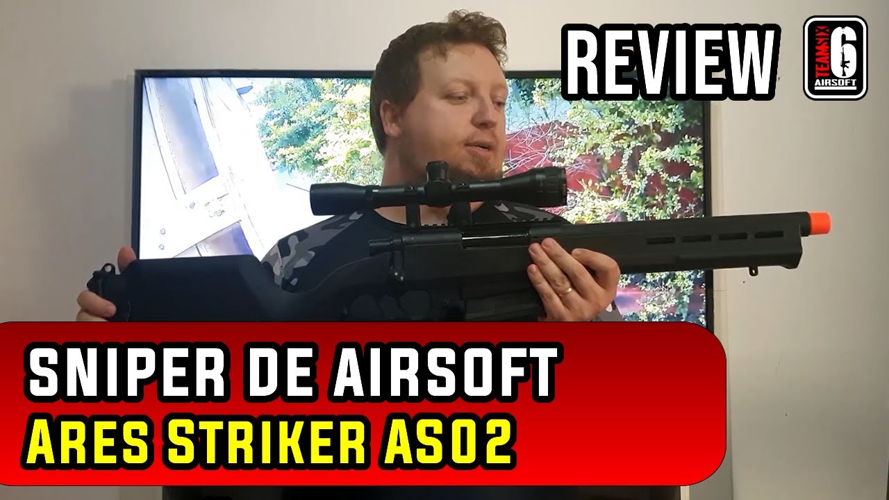 ★ REVIEW SNIPER de AIRSOFT Ares Striker AS02