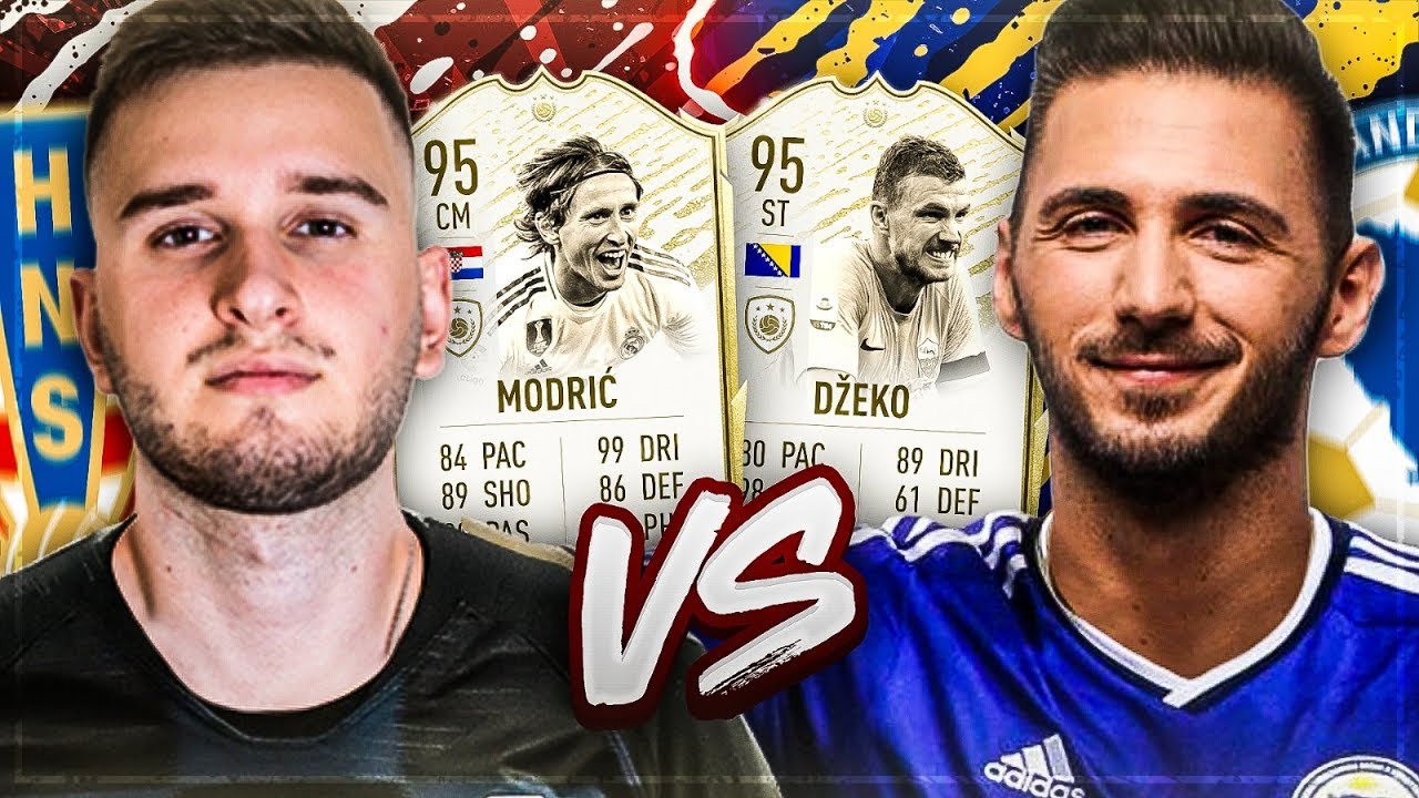 FIFA 20: Mirza vs IamTabak - BOSNIEN vs KROATIEN DISCARD BATTLE😱🔥🔥