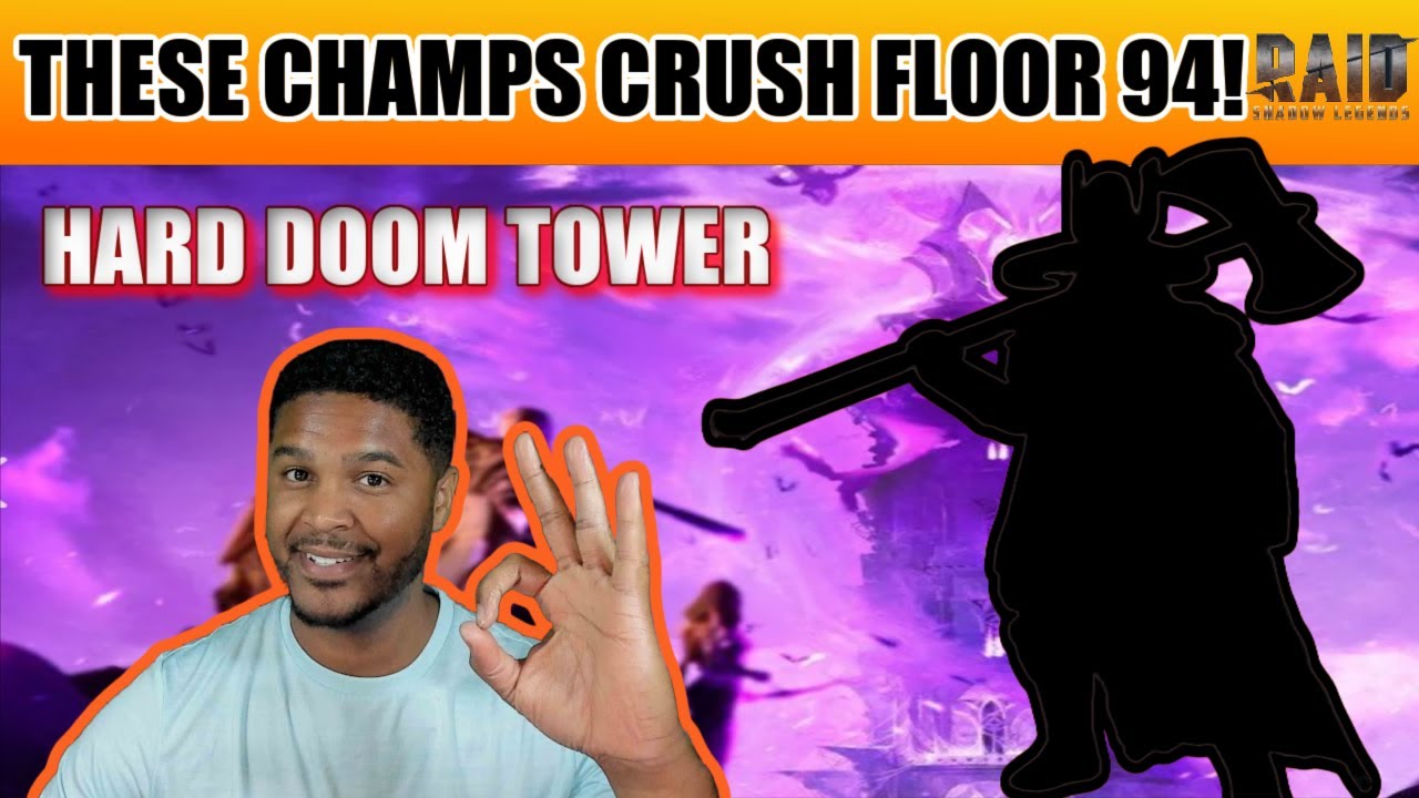 THE ULTIMATE GUIDE TO FLOOR 94 HARD DOOM TOWER! Raid: Shadow Legends