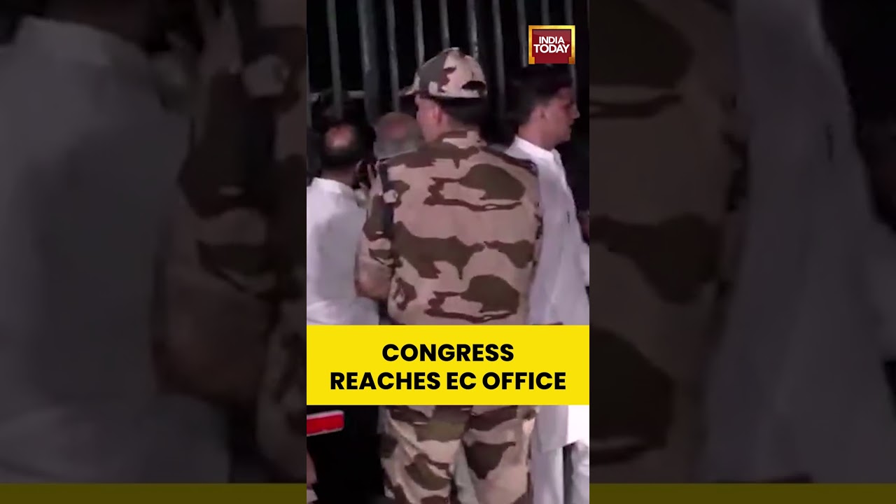 Congress Leaders Reach EC After Meenakshi Natarajan's Rajya Sabha Nomination Rejection #shorts