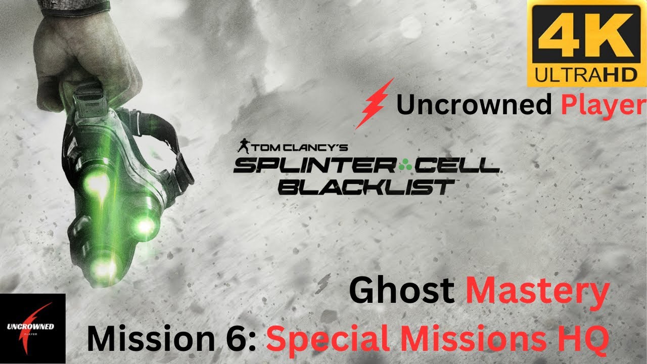 Splinter Cell: Blacklist | Full Mission 6: Special Missions HQ | #Stealth #ubisoft #splintercell |