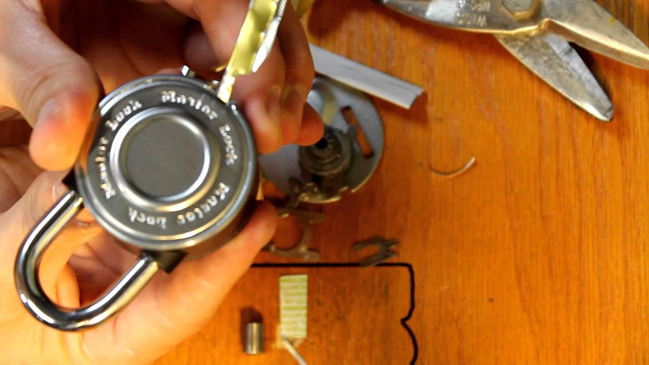 Master Lock 1590d взлом / взлом / декодирование / отмычка потерянная комбинация ЧАСТЬ 2