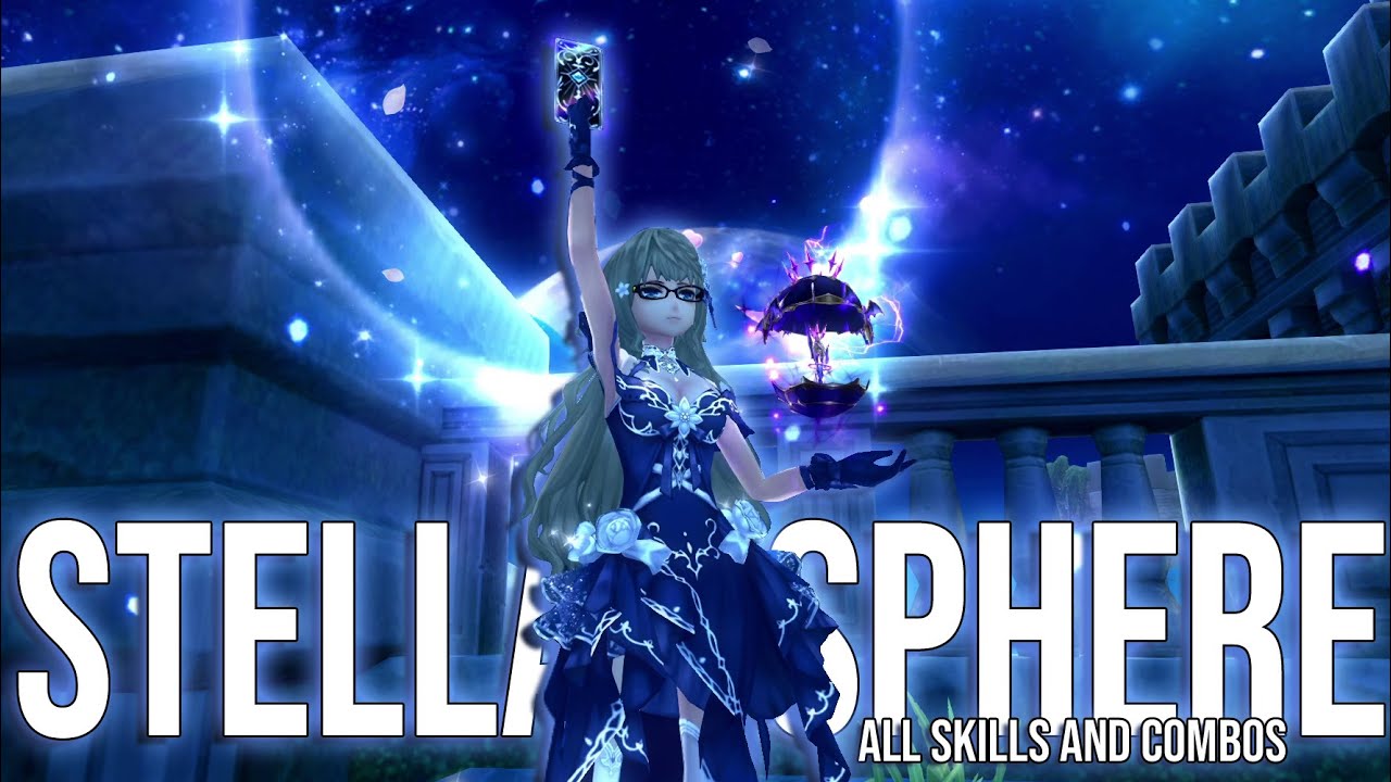 Aura Kingdom - Stellar Sphere Class All Skills & Combos